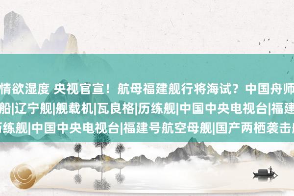 情欲湿度 央视官宣！航母福建舰行将海试？中国舟师走到这一步有多难|战船|辽宁舰|舰载机|瓦良格|历练舰|中国中央电视台|福建号航空母舰|国产两栖袭击舰